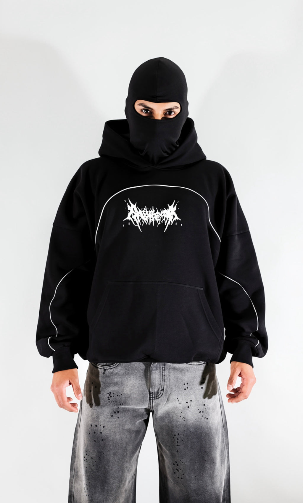 Hoodie Vena| Negro